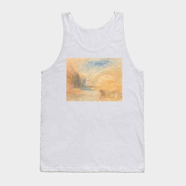 Mountain Landscape with Lake by J.M.W. Turner Tank Top by Classic Art Stall